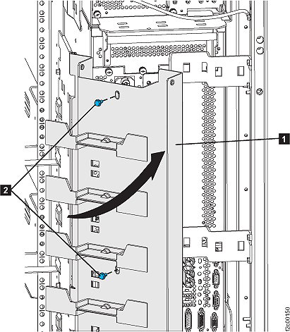 Bus bar door closing