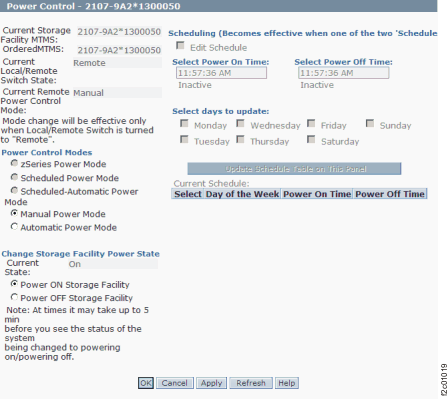 Window: Power Control