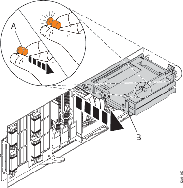 Removing the media backplane assemby