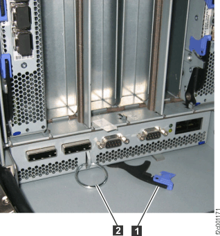 PCIe / SPCN card latch
