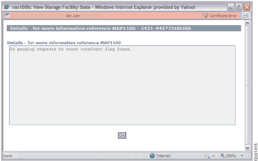 Window:norsStart check details