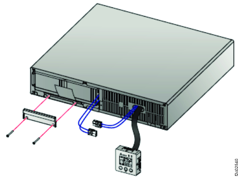 Battery bracket and screws