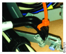 CEC enclosure cable tie bars fastened together