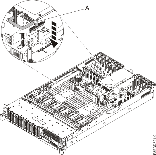 Replacing the power distribution signal cable