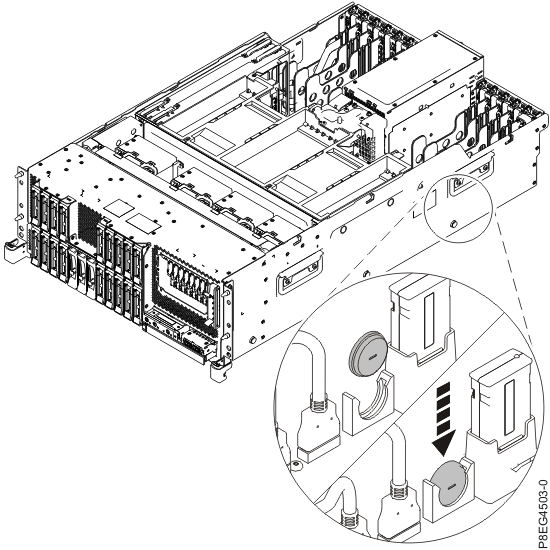 Inserting the time-of-day battery