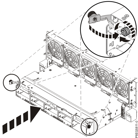 Replacing the RAID assembly