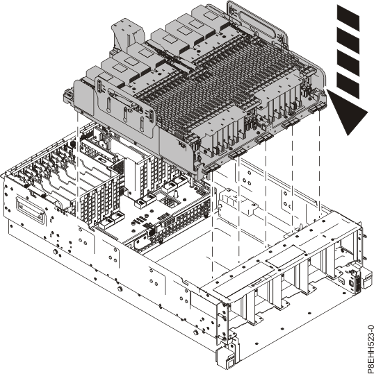 Replacing the system backplane